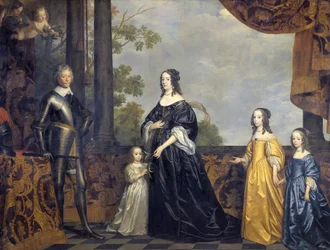 Portrait de groupe de Frédéric-Henri, prince d